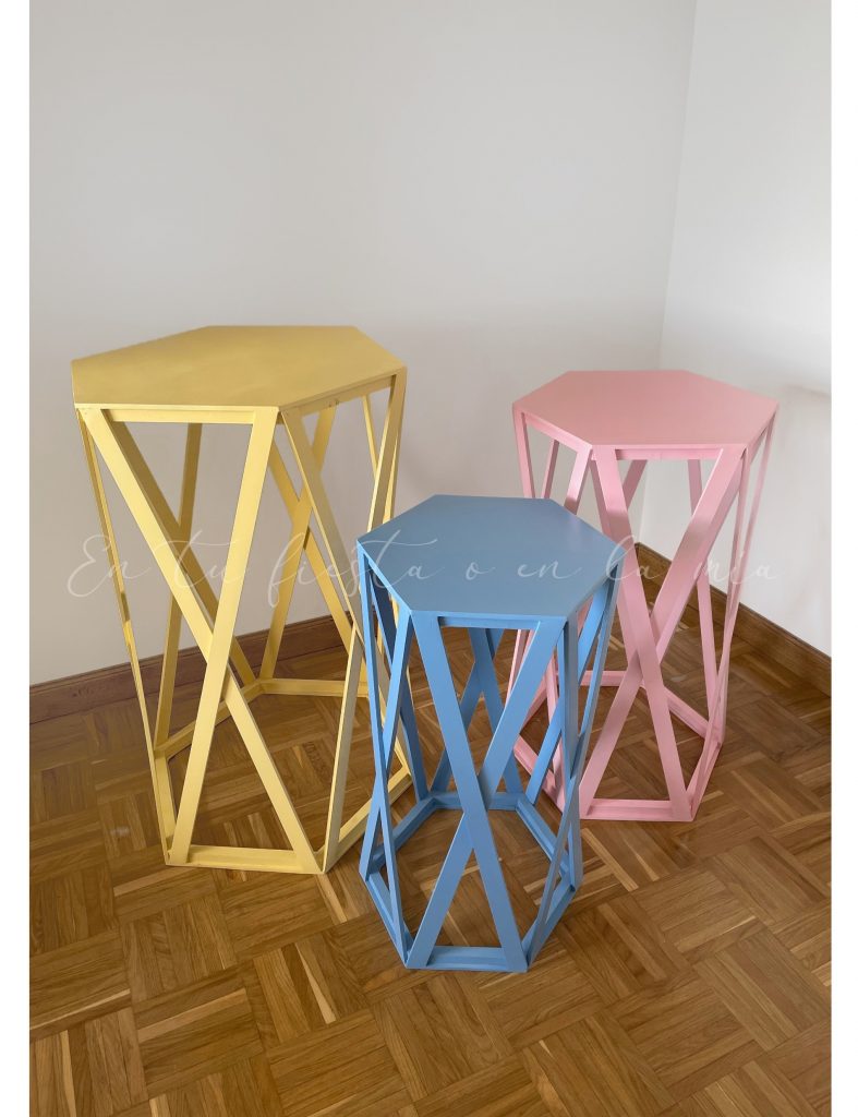 mesas-diseño-hexagonal-para-fiestas