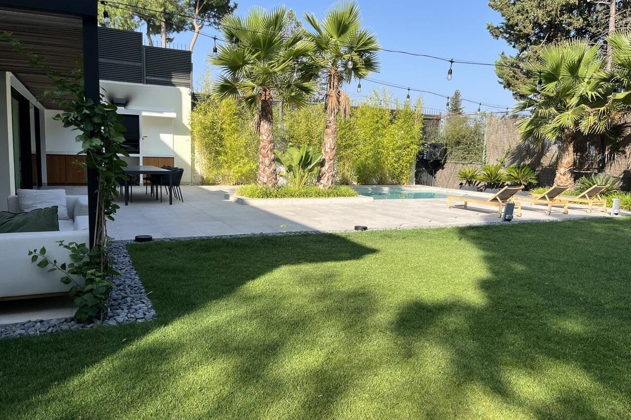 Jardín Caribeño Madrid finca exterior para comuniones.